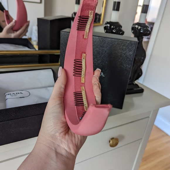 PRADA RE NYLON HEADBAND - Picture 6 of 11